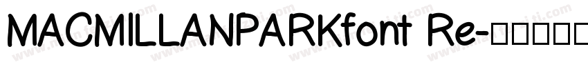 MACMILLANPARKfont Re字体转换